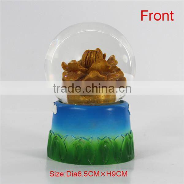 2014 Resin snow globe tourist souvenir