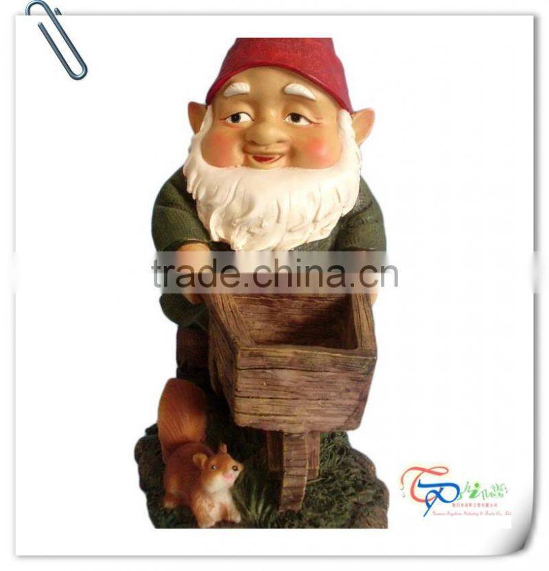 Popular decorative handmade 7 dwarfs garden gnomes