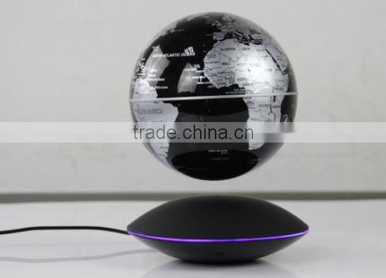 Magnetic Floating Levitation Globe Unique Maglev Globe silver Color