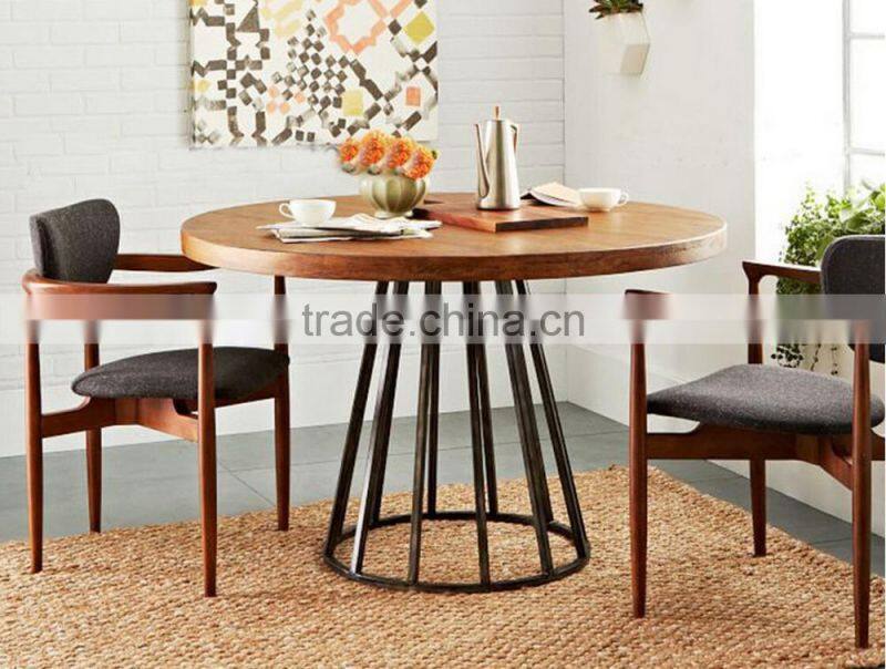 2017 Trade Assurance Outdoor Environmental Protection popular wood tables teak dining table set furniture