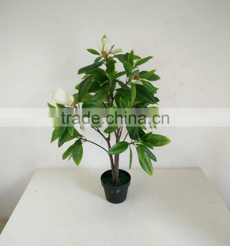 factory direct sale ornamental fake magnolia flower tree