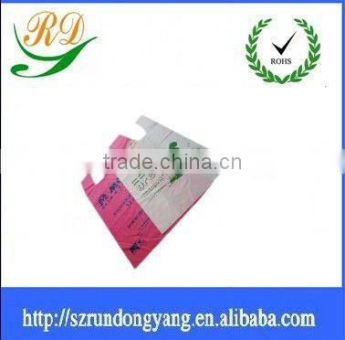 biodegradable t-shirt bag with 1%d2w plastic bags