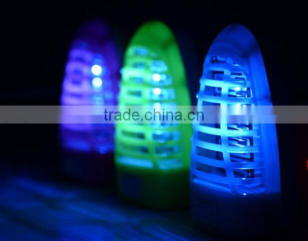 New Arrival Super Mute LED Plastic Rechargeable Mosquito Killer Lamp