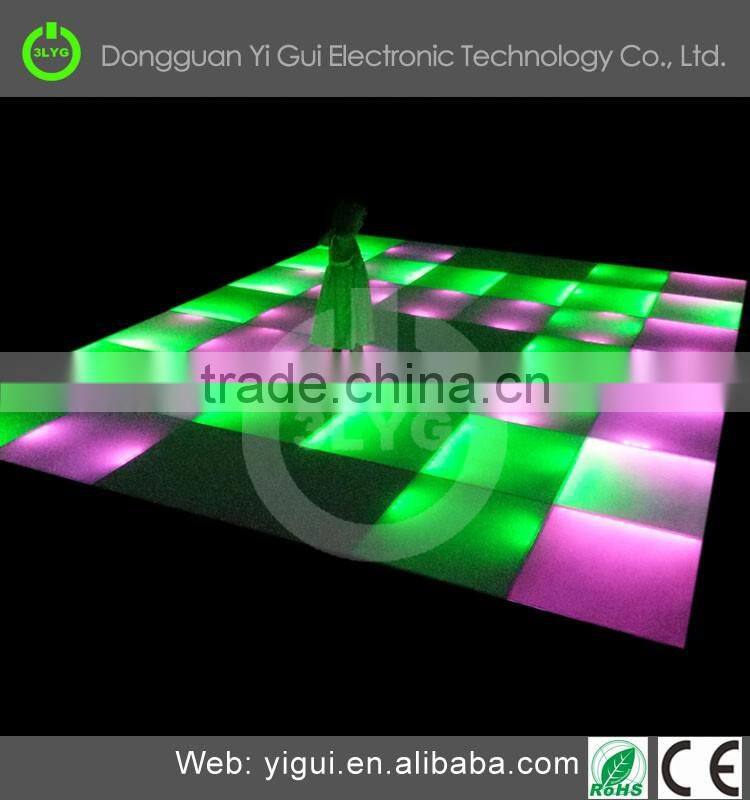 2016 new products Economic high quality rgb dance floors