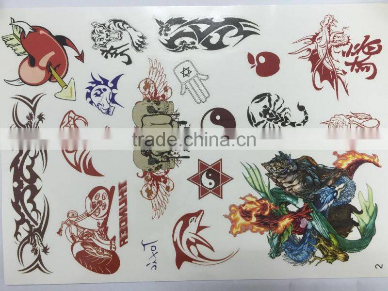 Water Transfer Waterproof Temporary Tattoo Sticker Body Art Sexy Product