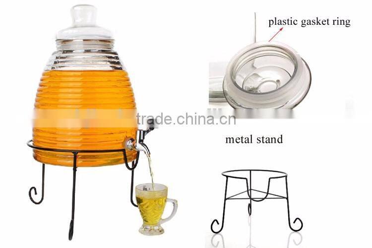 12L glass wine cereal dispenser PJ01