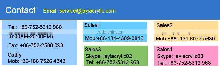 Wholesale customize clear acrylic luxury display chocolate candy gift storage box