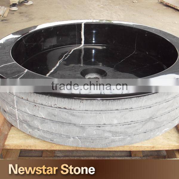 Chinese Various design natural garden stone sink