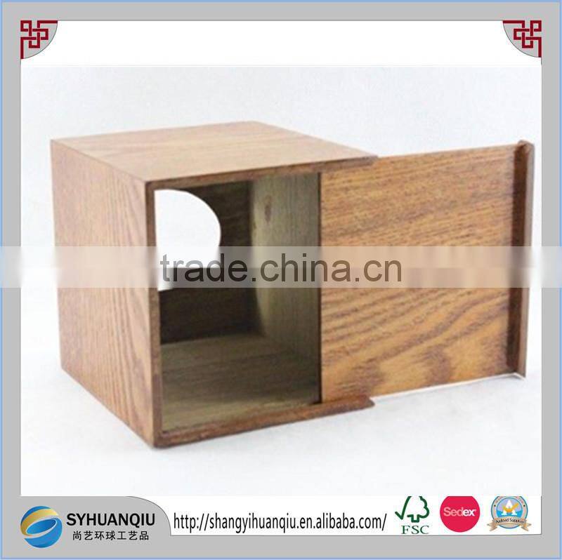 TISSUE WOOD BOX COVERS 27x14x9cm