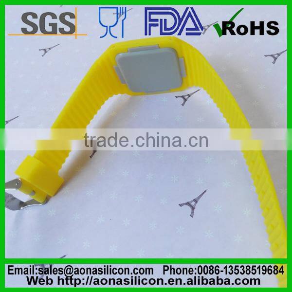 Fashion charm Sensitive Touch screen Silicone led Watch