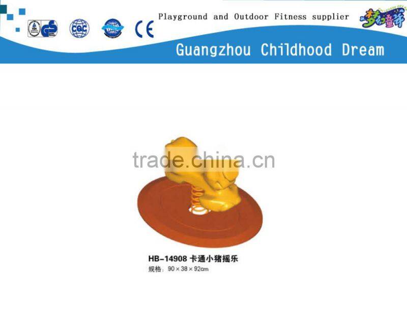 (HB-14908) Decorative plastic piggy rocking horse