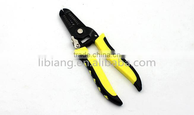 Long flat nose manual wire stripper,cutting pliers