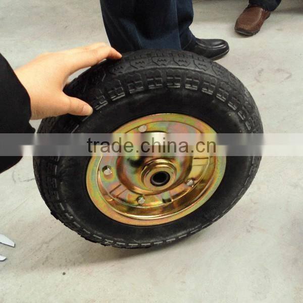 wheel size 3.50-7 Pneumatic rubber wheel air wheel 3.50-7/3.00-8