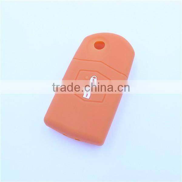 SOFT SILICONE CAR FLIP KEY COVER FOR MAZDA 3 2 6 MPS SP23 CX7 CX9