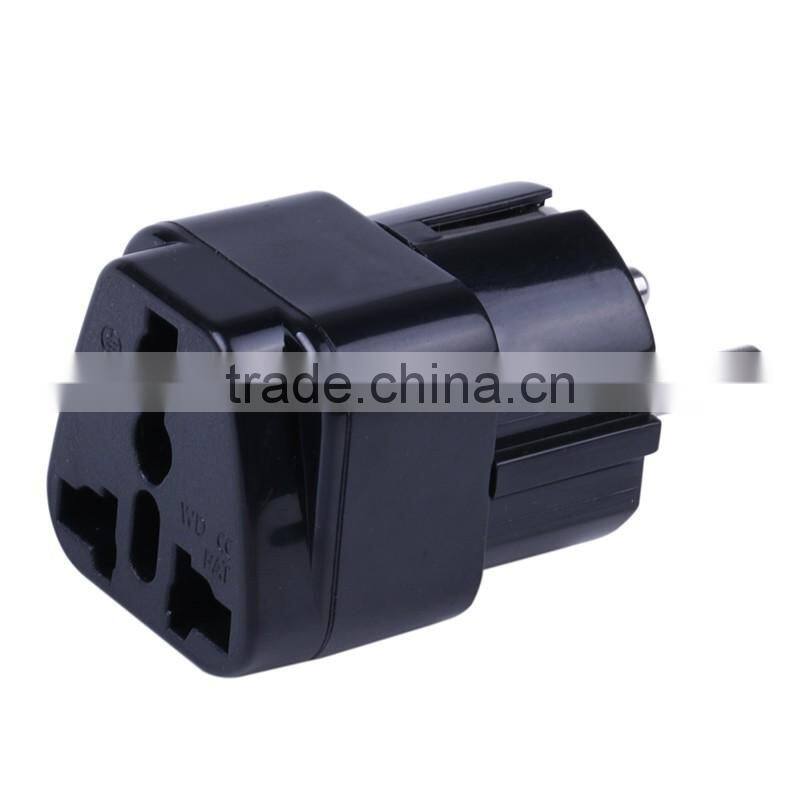 Universal AU UK EU AC to EU Travel Power Plug Charger Adapter Converter(WD-9)