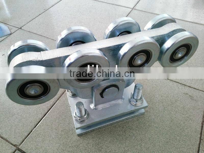 sliding cantilever gate wheel for gate system