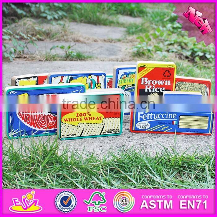 2016 new design children educational toy wooden play dominoes W15A074
