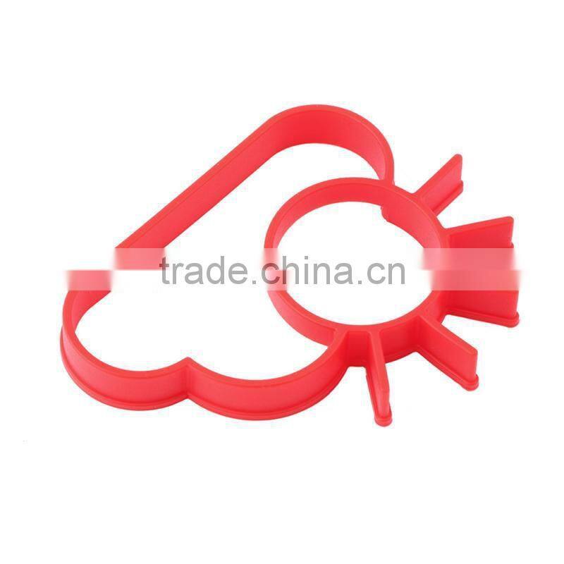 Food Grade Silicone Fried Egg Rings Egg Tray Sunny Cloud Egg Shapers Mold