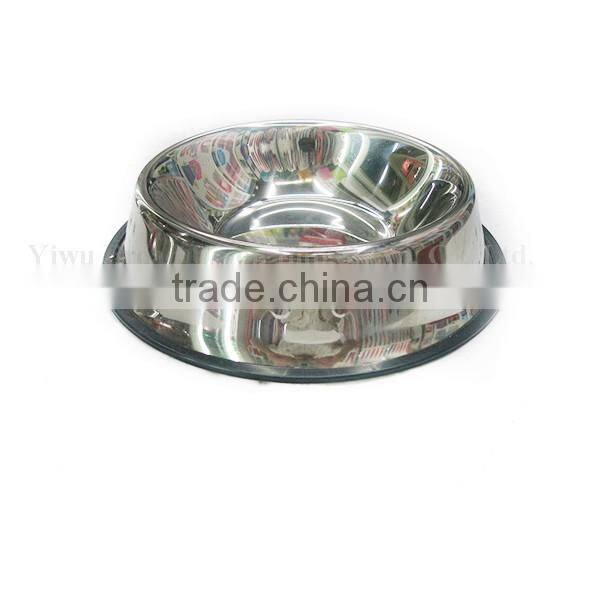 Full Stainless Steel Dog Food Bowl