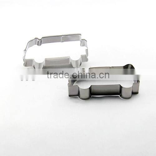 100% food grade wholesale biscuit cutter pencil shape car cookie cutter