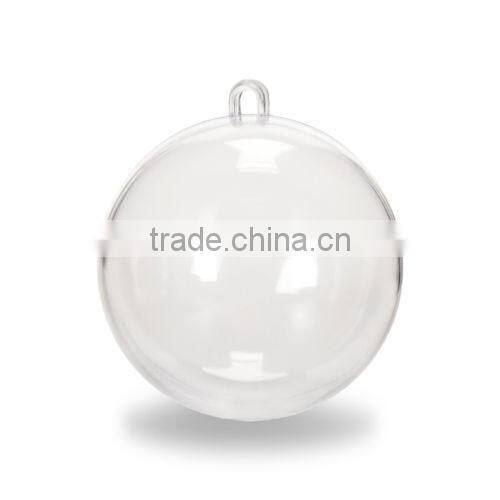 Cheap Clear Plastic Fillable Ball Ornaments Xmas Favor Candy Crafts
