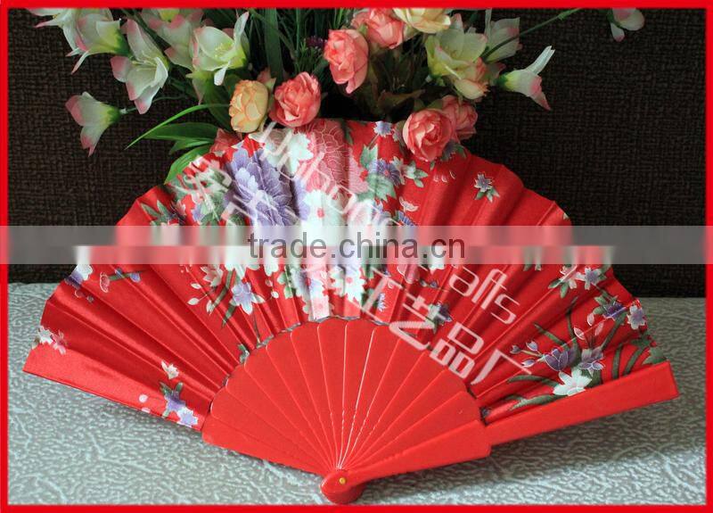 Best gift handcrafts lace folding fan