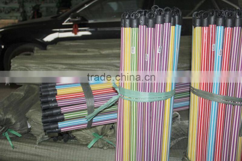 Low price plastic broom, plastic broom with wooden handle