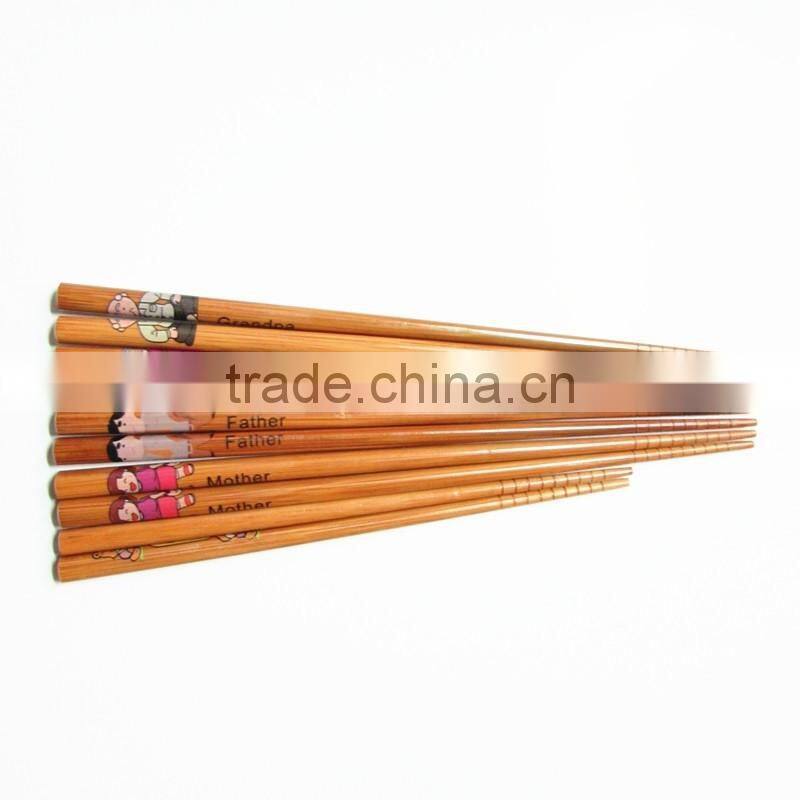 eco-friendly wholesale bamboo chopstick with logo
