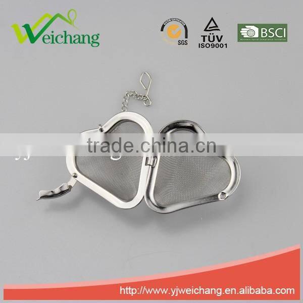 WCJ1076 Good quality Hot sale Stainless Steel Mesh Tea Ball Tea Infuser Tea Strainer