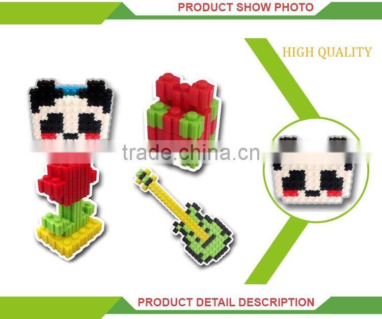 Latest building blocks plastic preschool educational toys