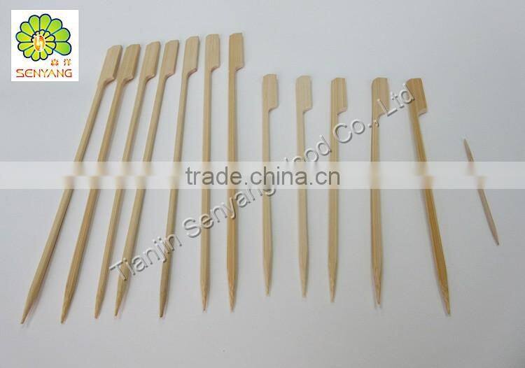 disposable rotating birch wooden barbecue bbq sticks