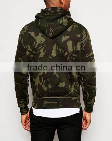 street wear pull over camouflage all over hoodies