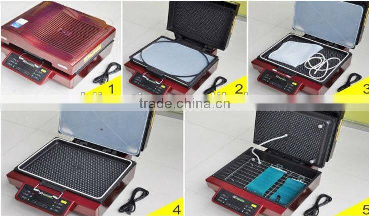 3D multifunctional heat press sublimation vacuum machine for cheap sale