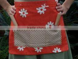 Oem supply type wholesale garden apron with tool pocket from China
