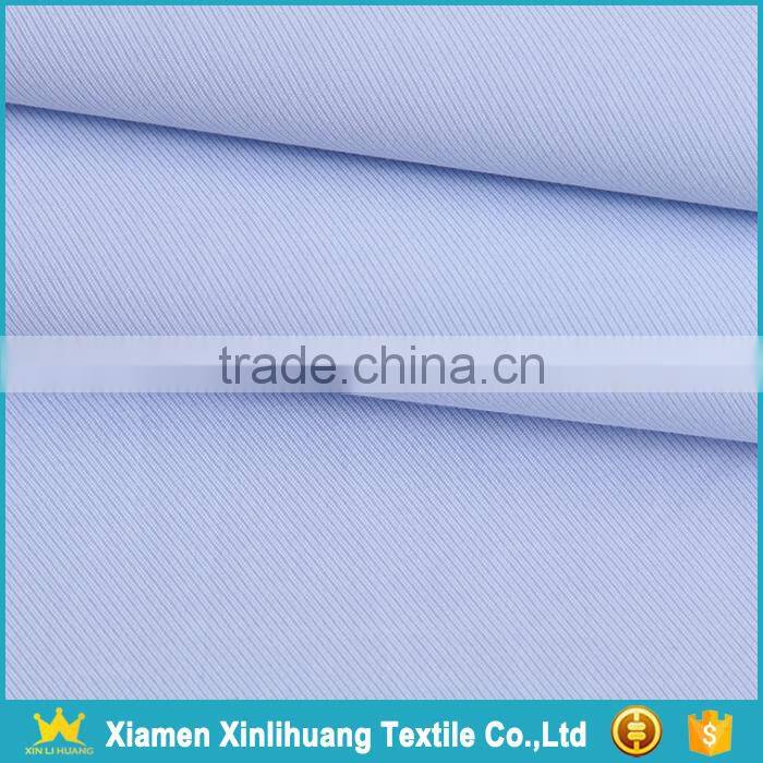 Good Quality Cavalry Twill CVC 50 Polyester 50 Cotton Shirting Fabric