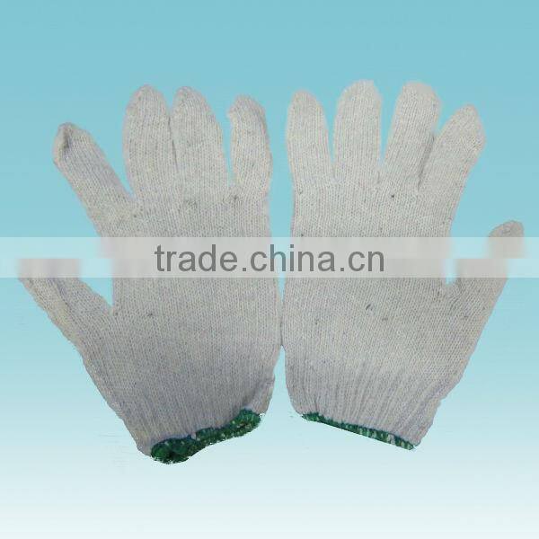 7 guage Computer weaving Cotton gloves, cotton protection gloves
