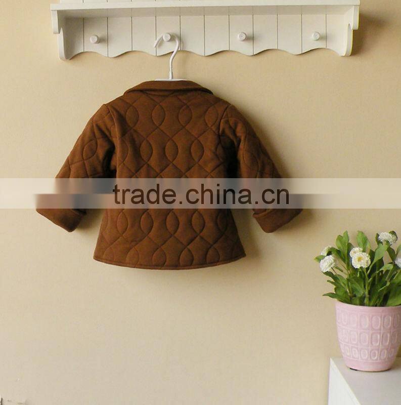 mom and bab 2012 Winter baby wear 100% cotton quilted tops