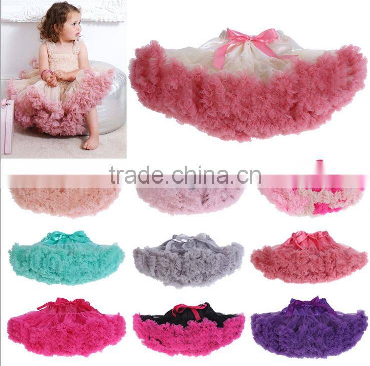 Baby Girls Chiffon Fluffy Pettiskirts Tutu Princess Ballet Dance Wear Party design