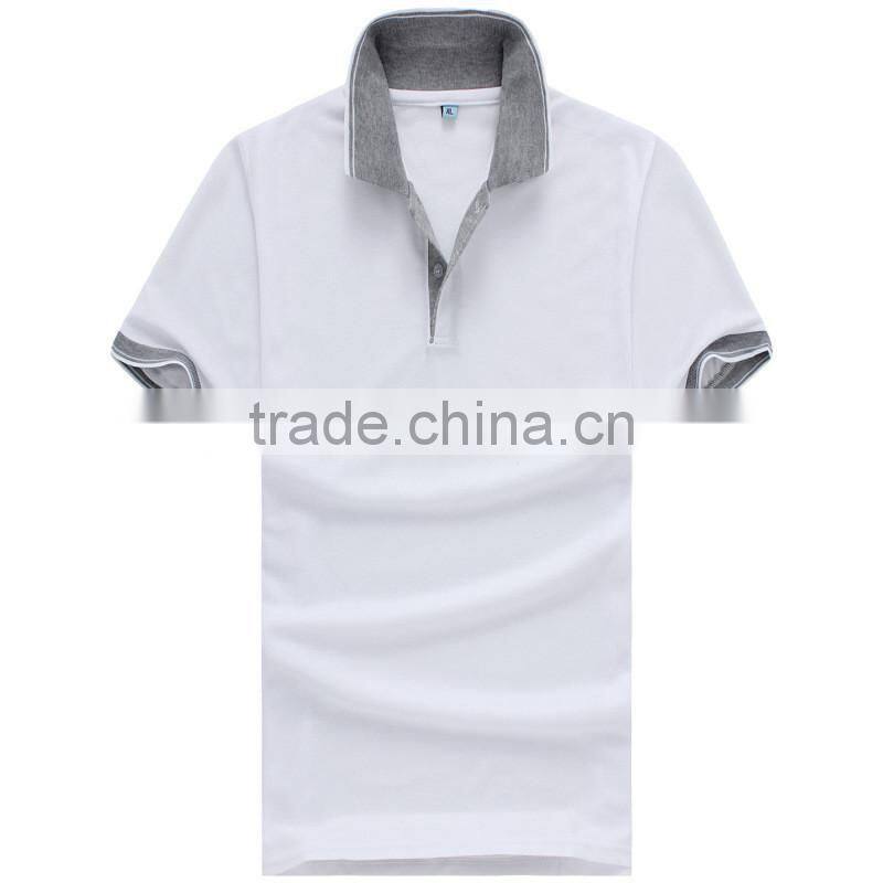 Custom Summer Solid Men Classic Plus Size Cotton Shirts Men Pullover Polos Shirts Casual Men Short Sleeve Wide-Waisted Shirts