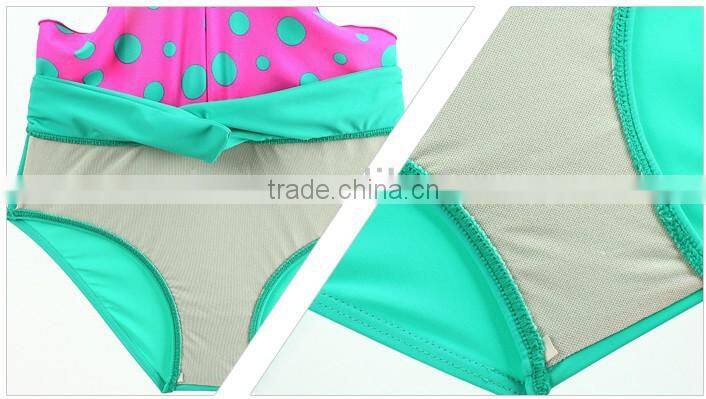New arrival Custom one pc swimwear lady lovely sexy bikini factory BSCI