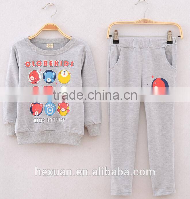 Loveslf High quality children clothing set/children clothes/ child clothes,autumn boys clothing girls clothing child