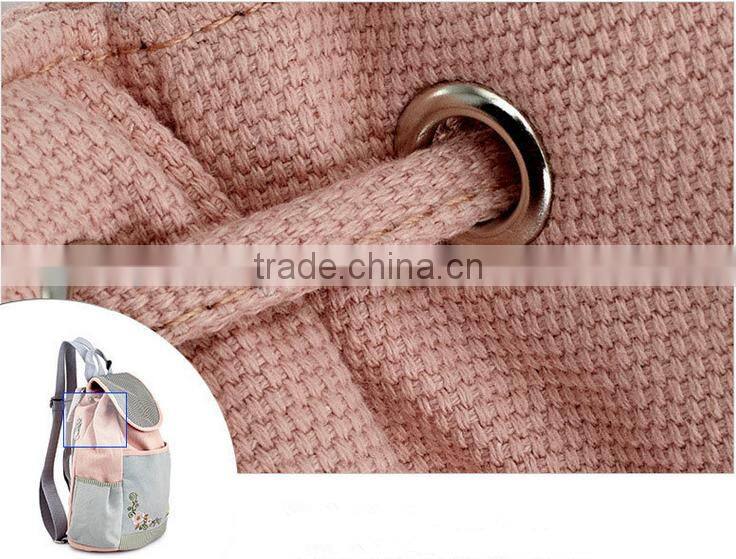 Korean design Canvas backpack, Travel bag, EMB bag