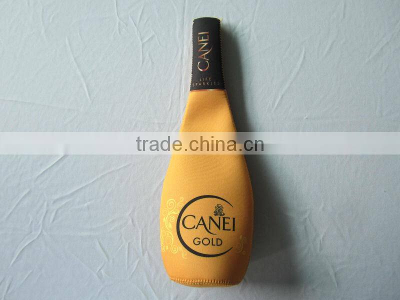 GR-B0142 good quality cheap neoprene champagne bottle cooler