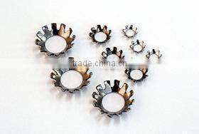 Zinc Finish External / Internal Tooth Lock Washer