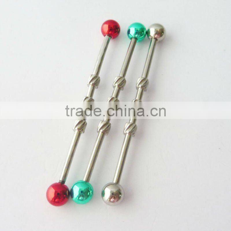New Hot styles goblet industrial tongue barbell