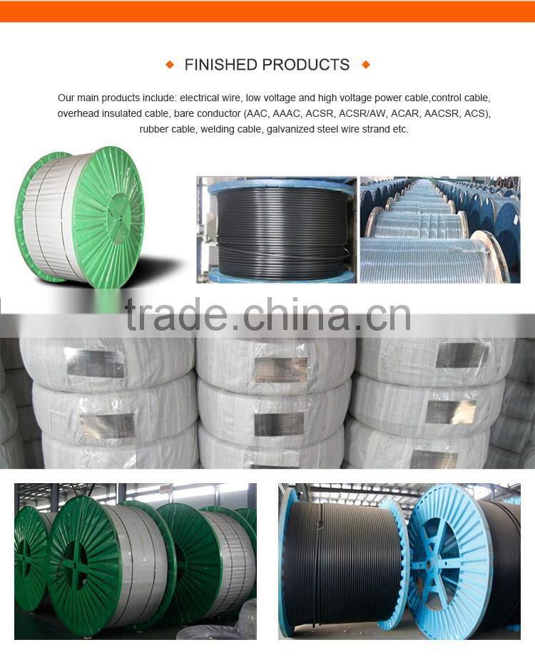 Aluminum conductor ABC cable AAC ACSR AAAC Service drop cable