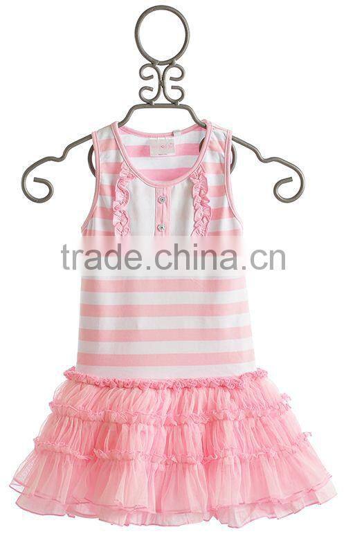 New Arrival! Wholesale Boutique cute fashion fancy pageant new born baby dress for babies competition for kids fluffy skirt