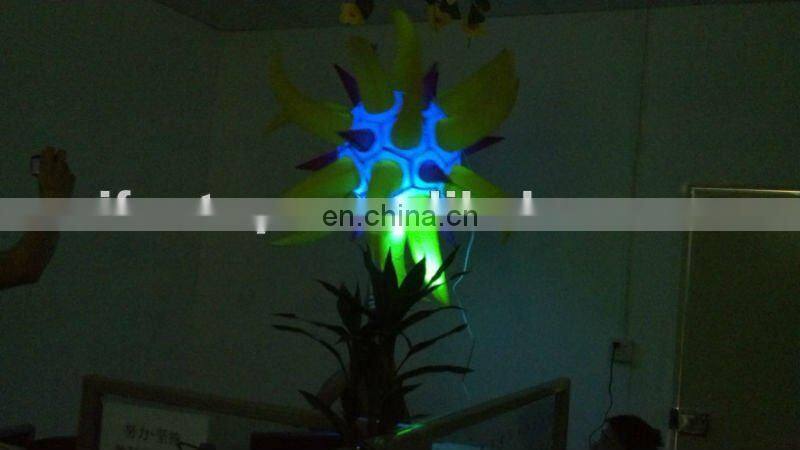Lighting inflatable ball