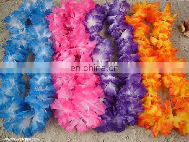 hawaii party plastic flower lei H-P061