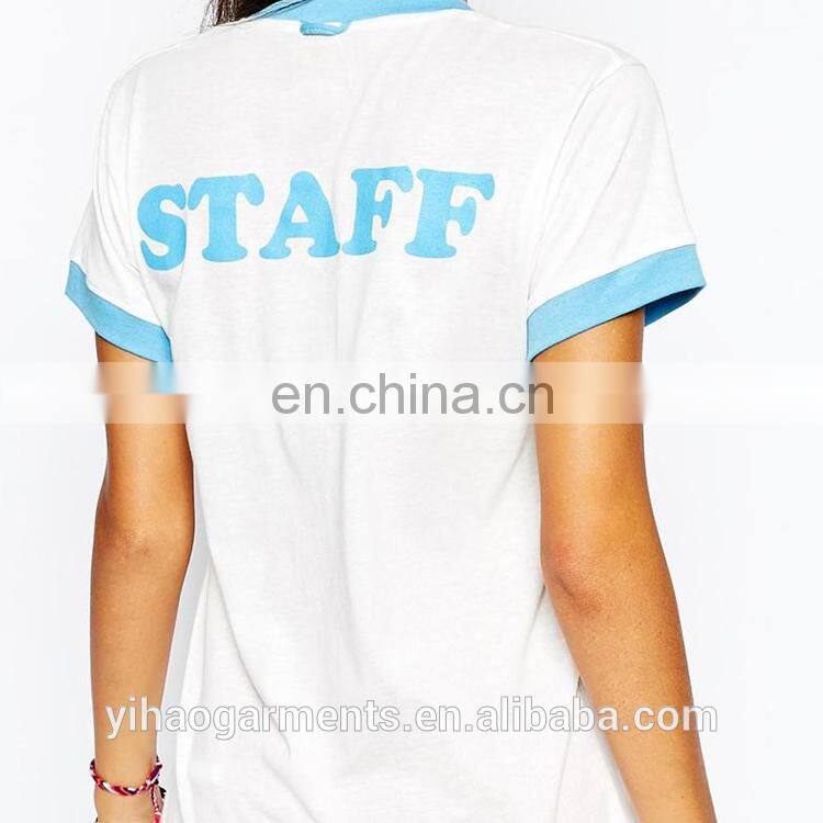 Yihao womens gym wear workout clothing custom design sportswear printed t shirt and shorts set wholesale workout clothing